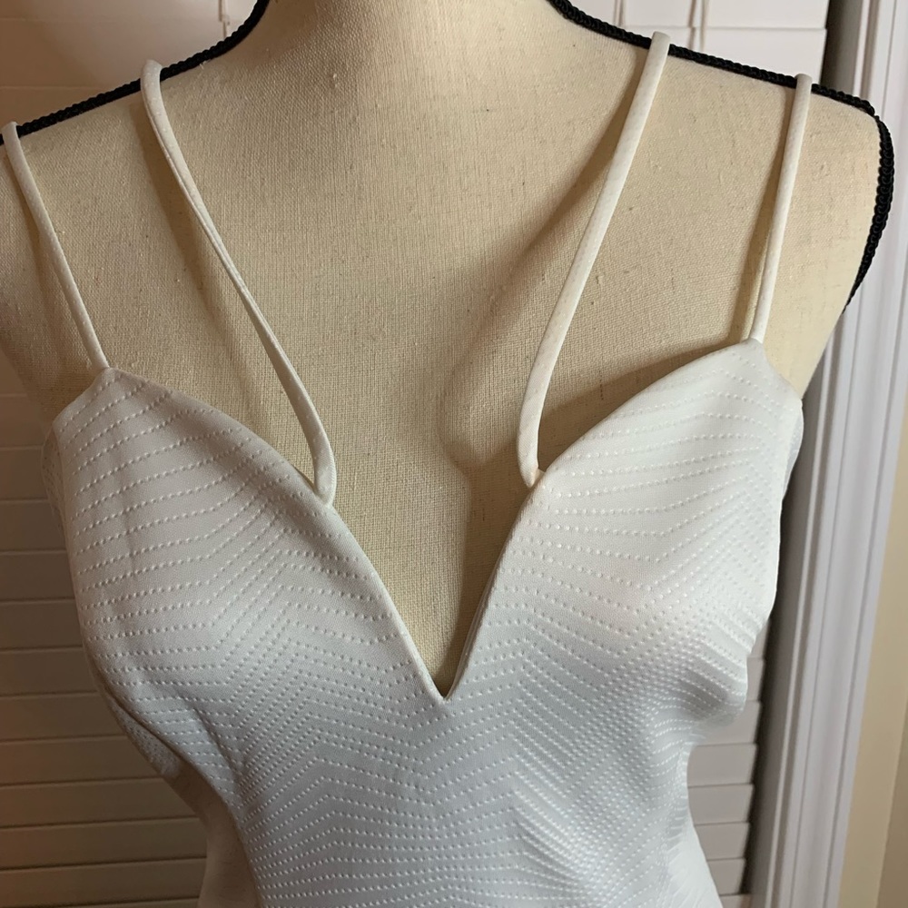 Guess White Spaghetti Strap Dress - Picture 5 of 12
